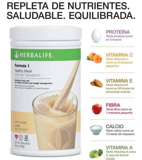 Herbalife Formula Batido Nutricional Productos Cat Logo De