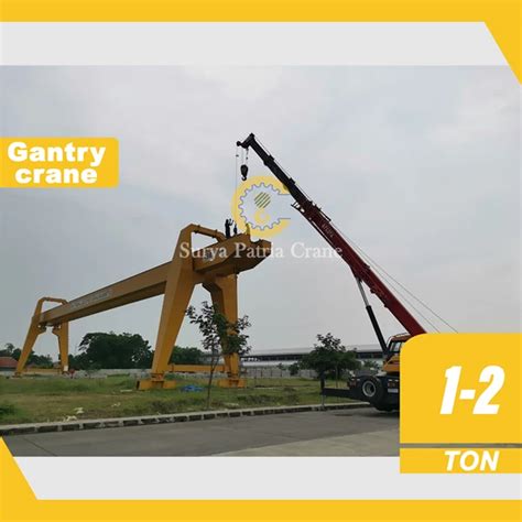 Jual Gantry Crane Fabrikasi Surya Patria Crane Kapasitas 1 2 Ton