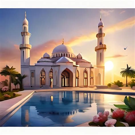 Premium Photo Beautiful Mosque Wallpapers