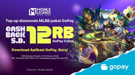 Top Up Diamond MLBB Pakai GoPay Ada Cashbacknya Codashop Blog ID