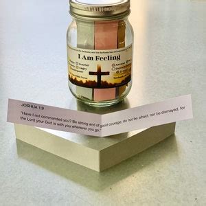 Color Coded Bible Verses For Emotions And Feelings Scripture Jar