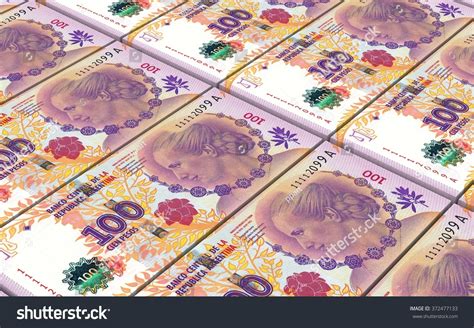 Argentina Pesos Bills Stacks Background Computer Stock Illustration 372477133 | Shutterstock