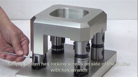 Modular Pull Clamping System Workholding Device For Milling Cnc Axis