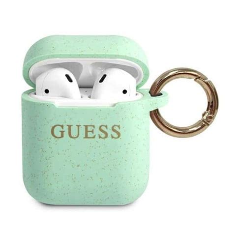 Guess Silicone Glitter Airpods Tok Guaccsilglgn Vil Gosz Ld Itok