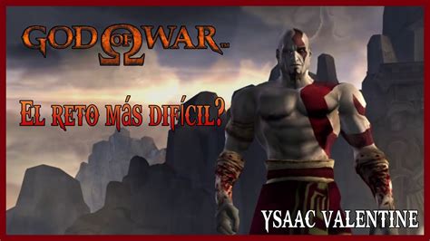 God Of War Maxima Dificultad El Nuevo Reto Mas Dificil Y En No