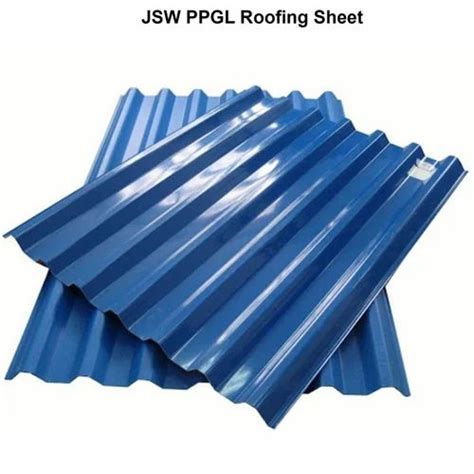 Jsw Ppgl Roofing Sheet Thickness Of Sheet Mm At Rs Kg In