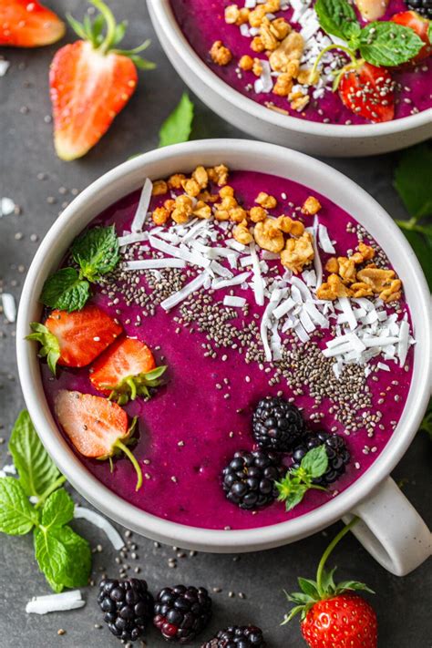 The Best Acai Bowl Recipe Momsdish