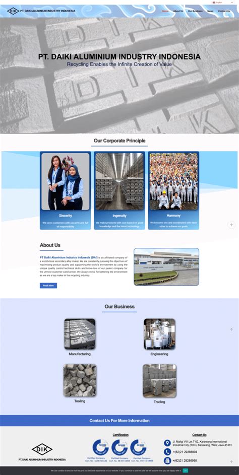 Daiki Aluminium Industry Indonesia Walkbrains
