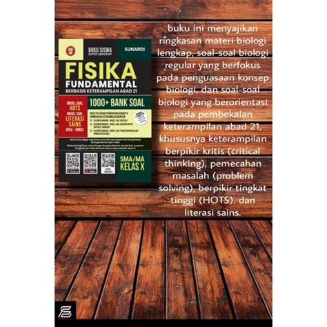 Jual Buku Ringkasan Materi Dan Latihan Soal Fundamental Fisika Sma Ma