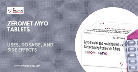 Zeromet Myo Tablets Uses Benefits And Recommended Dosage