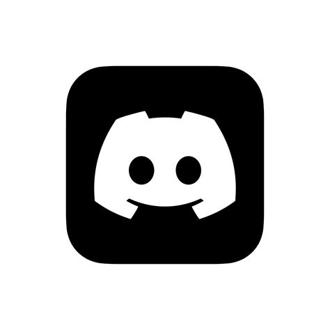 Black Discord logo, Black Discord icon, Black Discord symbol free ...