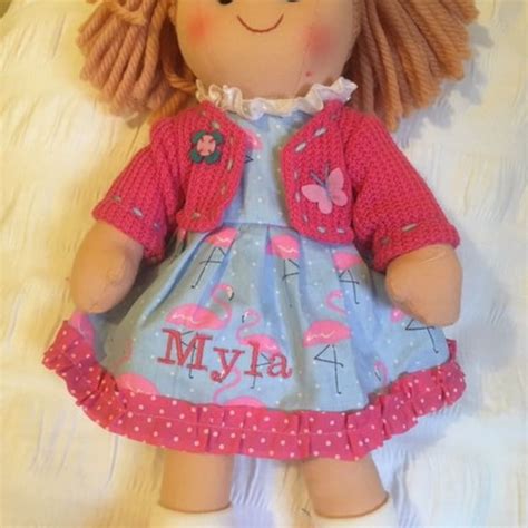Rag Doll Toy Etsy