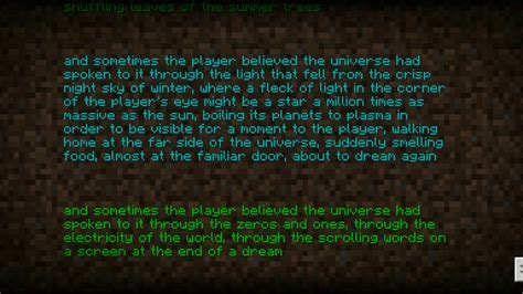 The End Credits Of Minecraft After Killing The Ender Dragon Youtube