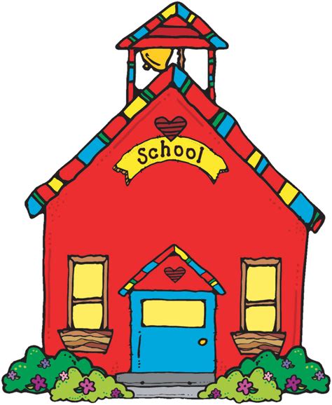 School Clip Art Schools Clipart Transparent Background Free Images