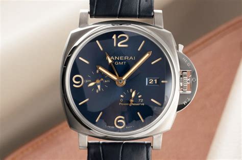 Panerai Luminor Due Gmt Power Reserve Titan Automatik Ref F R