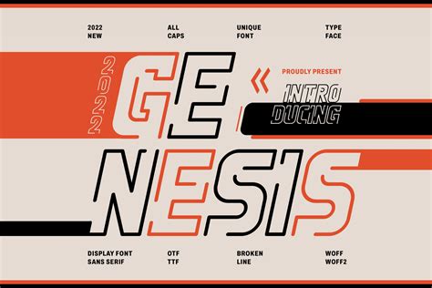 Genesis Font Free Font