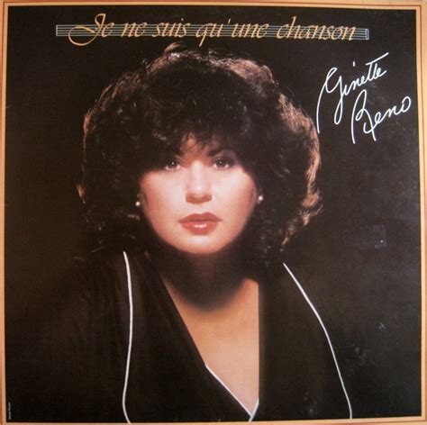 Ginette Reno Je Ne Suis Qu Une Chanson 1979 Vinyl Discogs