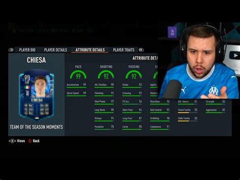 Federico Chiesa Serie A TOTS Moments SBC FIFA 23 Federico Chiesa Serie