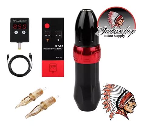 Kit Pen M Rocket Rpm Tattoo Powerbank Illusionist Parcelamento