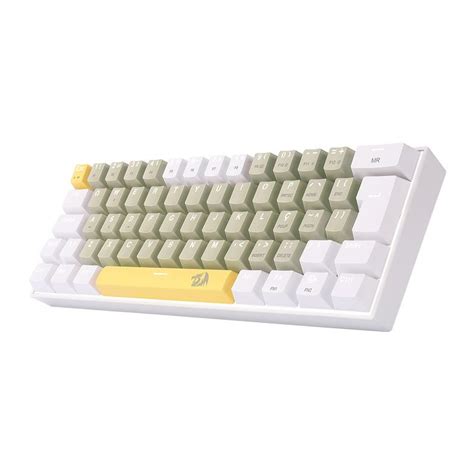 Teclado Mecanico Redragon Lakshmi Sunshine Led Branco Abnt