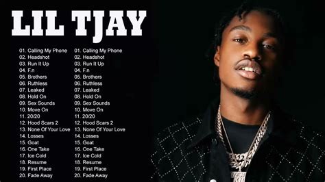 Lil Tjay Greatest Hits Full Album Best Songs Of Lil Tjay Playlist