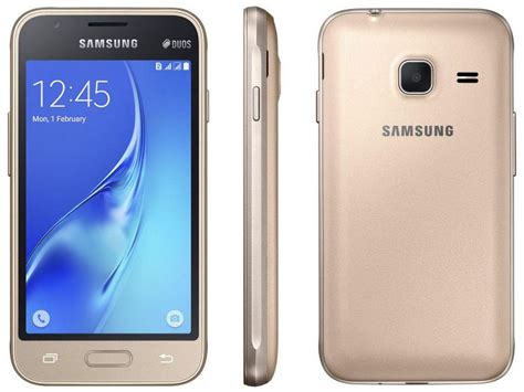 Smartphone Samsung Galaxy J1 Mini 8GB Dourado 3G Dual Chip Câm 5MP