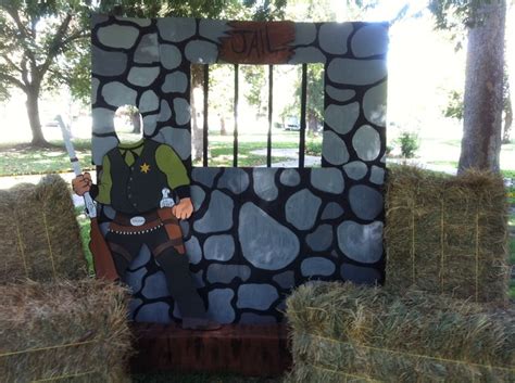 Cardboard Art Me And Ryan Made This Western Cowboy Lifesize Cutout For