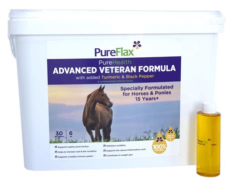 Pureflax Purehealth Advanced Veteran Formula Plus Foc Sample Kg K