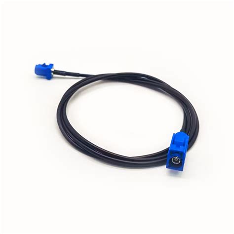 20pcs Fakra To Fakra Cable 1m Blue C Female To Male Gps Antenna