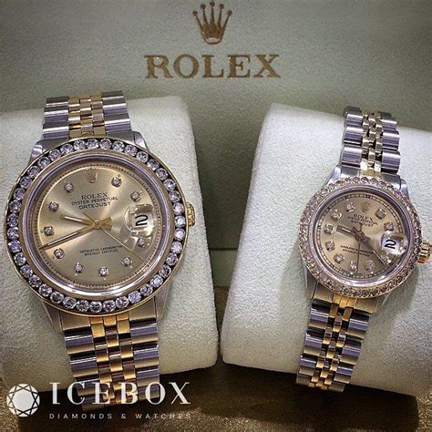 Pin Di His And Hers Rolex