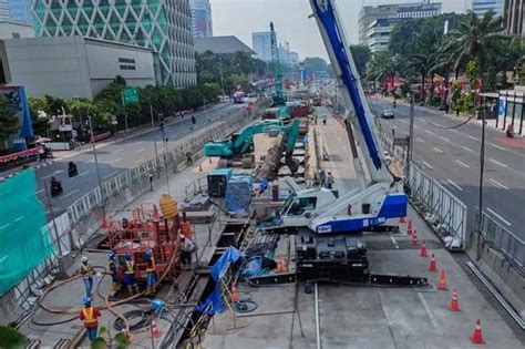 Update MRT Jakarta Pembangunan Terowongan Bawah Tanah Harmoni Mangga Besar