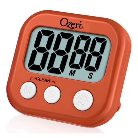 Ozeri Kitchen And Event Timer Lcd Stopwatch Magnetic Back Easy To Use