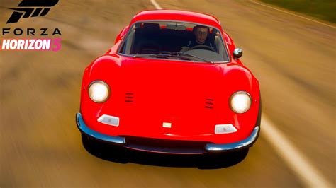 Forza Horizon 5 Ferrari Dino 246 Gt Max Top Speed Review Youtube