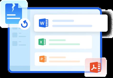 Fix Corrupted Files in Diverse Formats: Word, Excel, PPT, and PDF