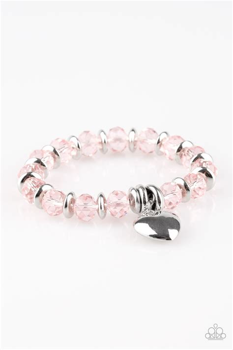 Paparazzi Bracelet ~ Need I Say Amour Pink Paparazzi Jewelry Online Store