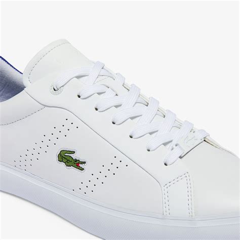 Buy Mens Powercourt 2 Leather Trainers Lacoste Sa