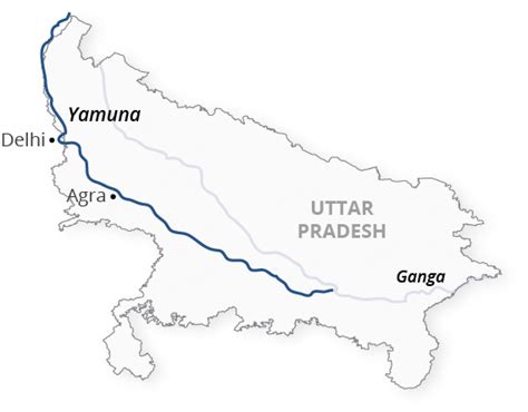 Yamuna carries politics, filth to UP after near-death in Delhi ...