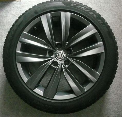 Felgi Aluminiowe Z Oponami Cali Vw Arteon Passat B Tiguan Alu