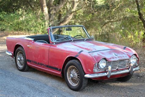 No Reserve 1962 Triumph TR4 For Sale On BaT Auctions Sold For