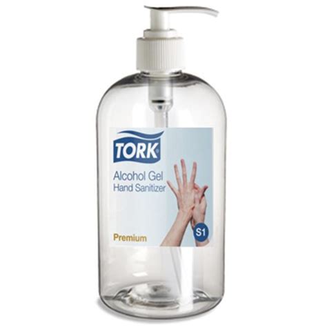 Tork 70 Alcohol Gel Hand Sanitiser Bottle Pump 500ml Winc