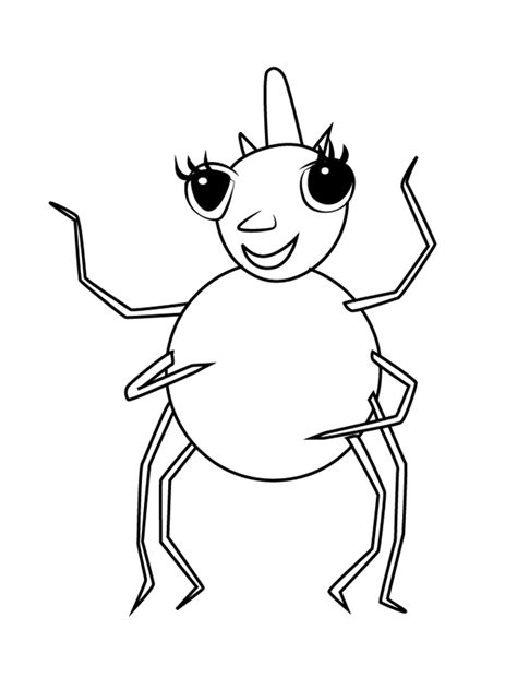 Miss-Spider from Miss Spider Coloring Page - Free Printable Coloring ...