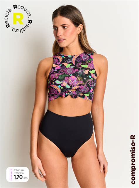 Ripley BIKINI INDEX ESTAMPADO HALTER