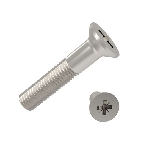 P0220 ZP Phillips Countersunk Machine Screws Automotion