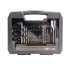 Buy Universal Mixed Drill Bit Set 100 Pc Online In Dubai The UAE ACE