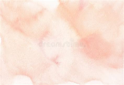 Peach Pastel Watercolor Background Stock Photos Free Royalty