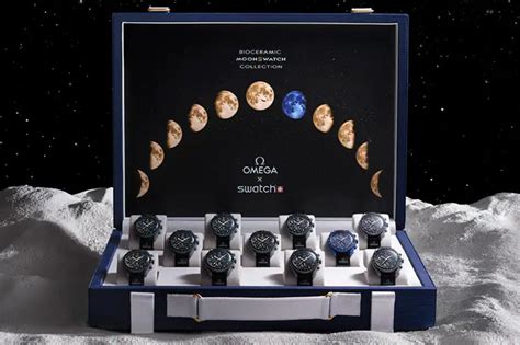 Omega And Swatchs Blue Mission To Neptune Moonswatch Is Moonshine Gold