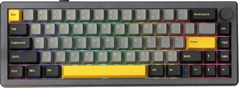 EPOMAKER EK68 65 Gasket NKRO Mechanical Keyboard With Knob Hot
