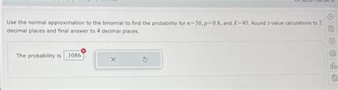 Solved Sex Use The Normal Approximation To The Binomial To