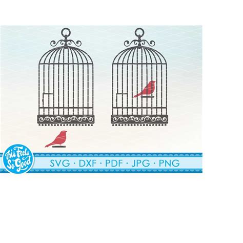 Birdcage Svg Cut File Bird Cage Svg Cricut Cut Files Clipart Inspire