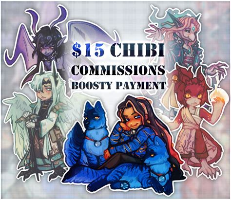 Chibi Commissions Open By Shegol8 On Deviantart